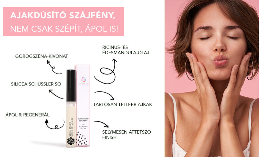 Ajakdúsító szájfény – 100%-ban természetes összetevőkből